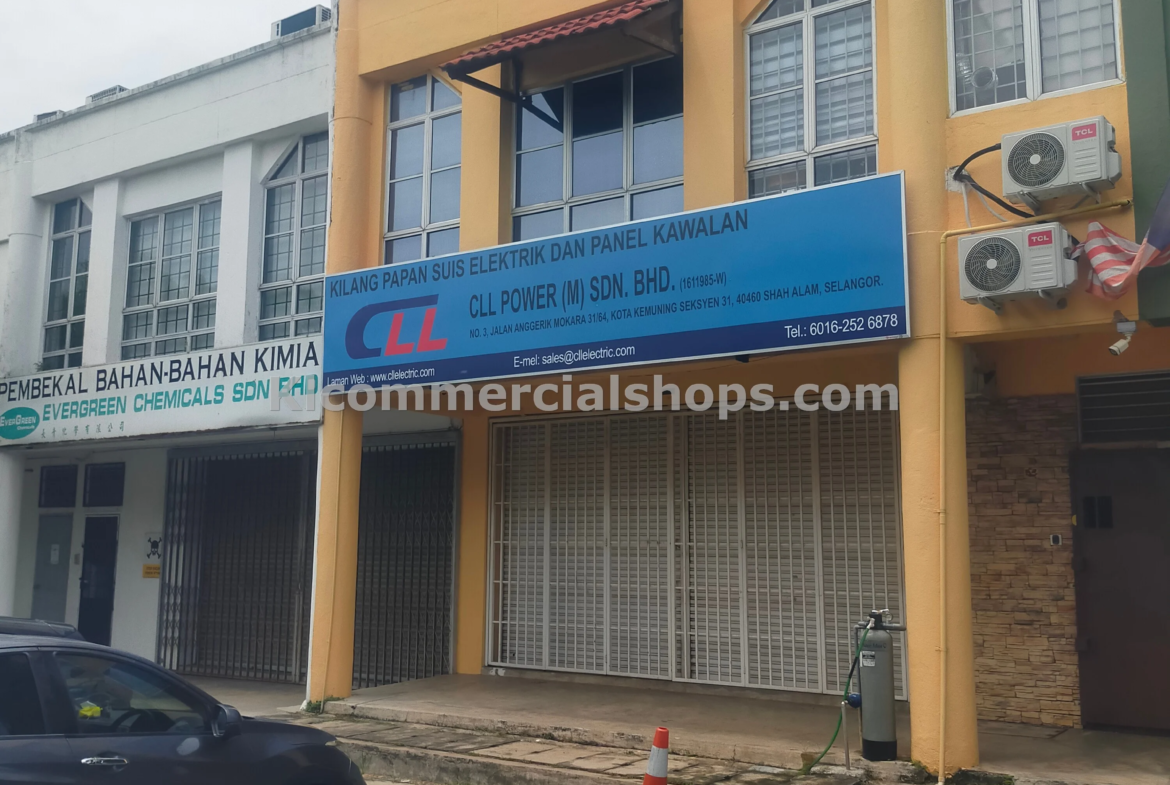 kilang untuk disewa Shah Alam — Lantai Bawah Kawasan Pengeluaran