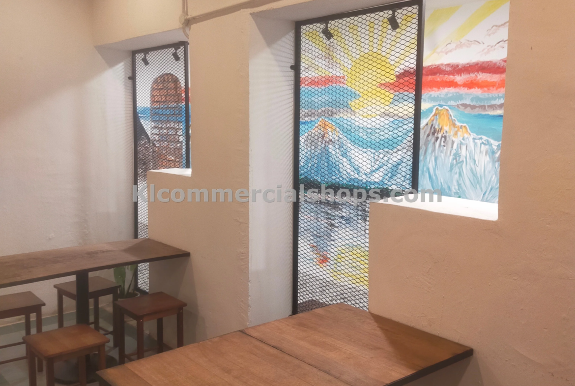 cafe for rent Petaling Street — Ground Floor Interior Wide View