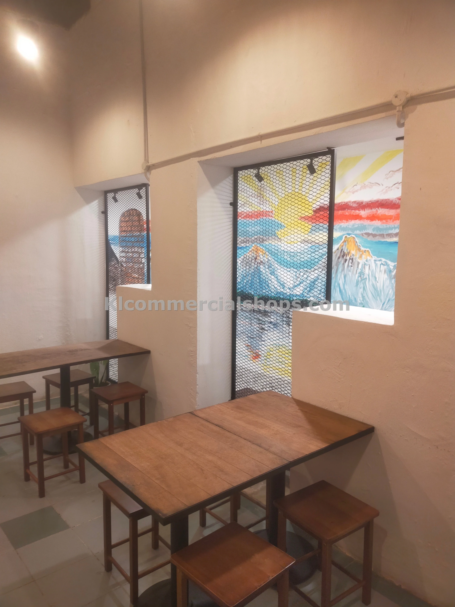 cafe for rent Petaling Street — Ground Floor Interior Wide View