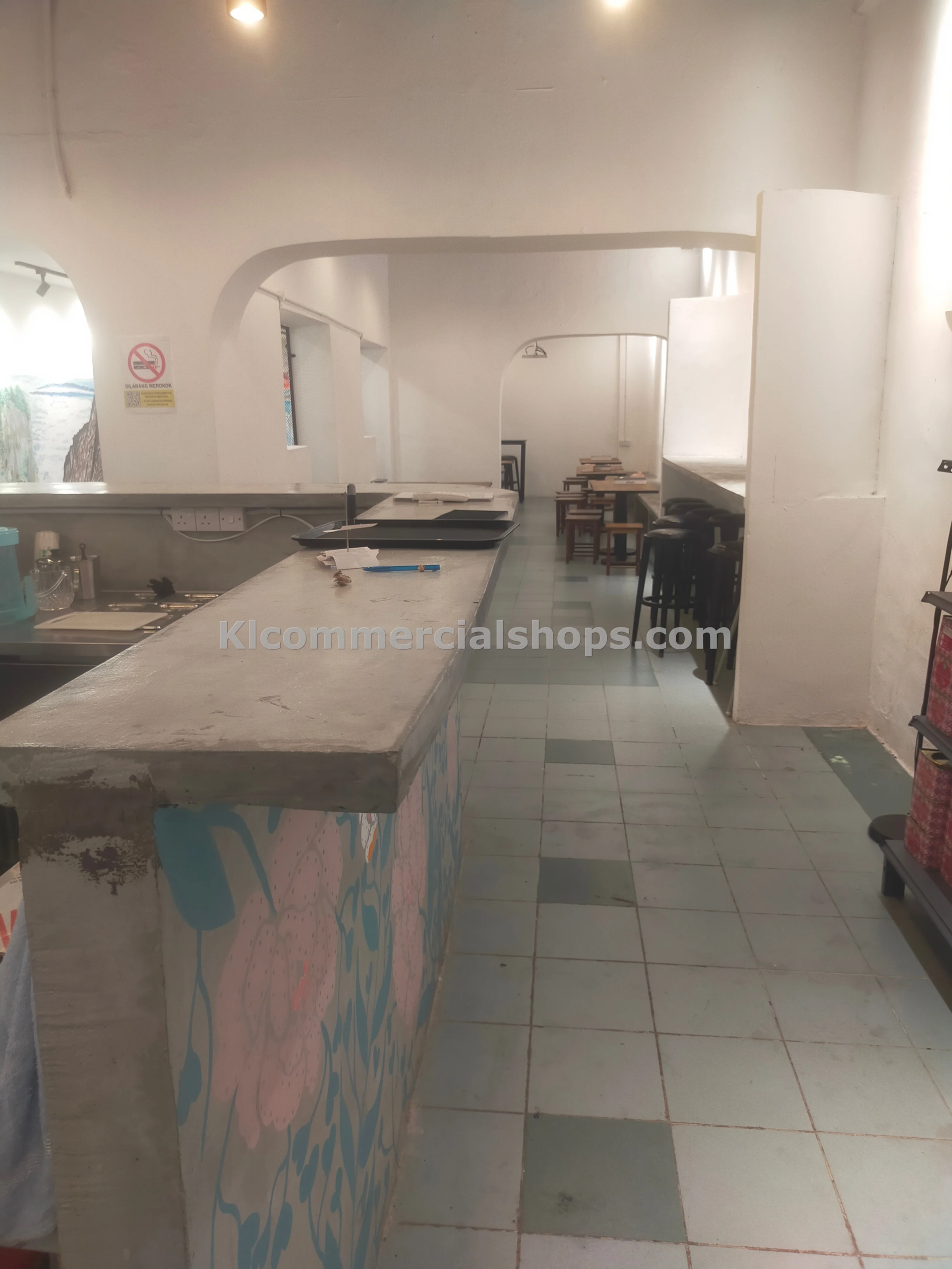 cafe for rent Petaling Street — Exterior Street Frontage View
