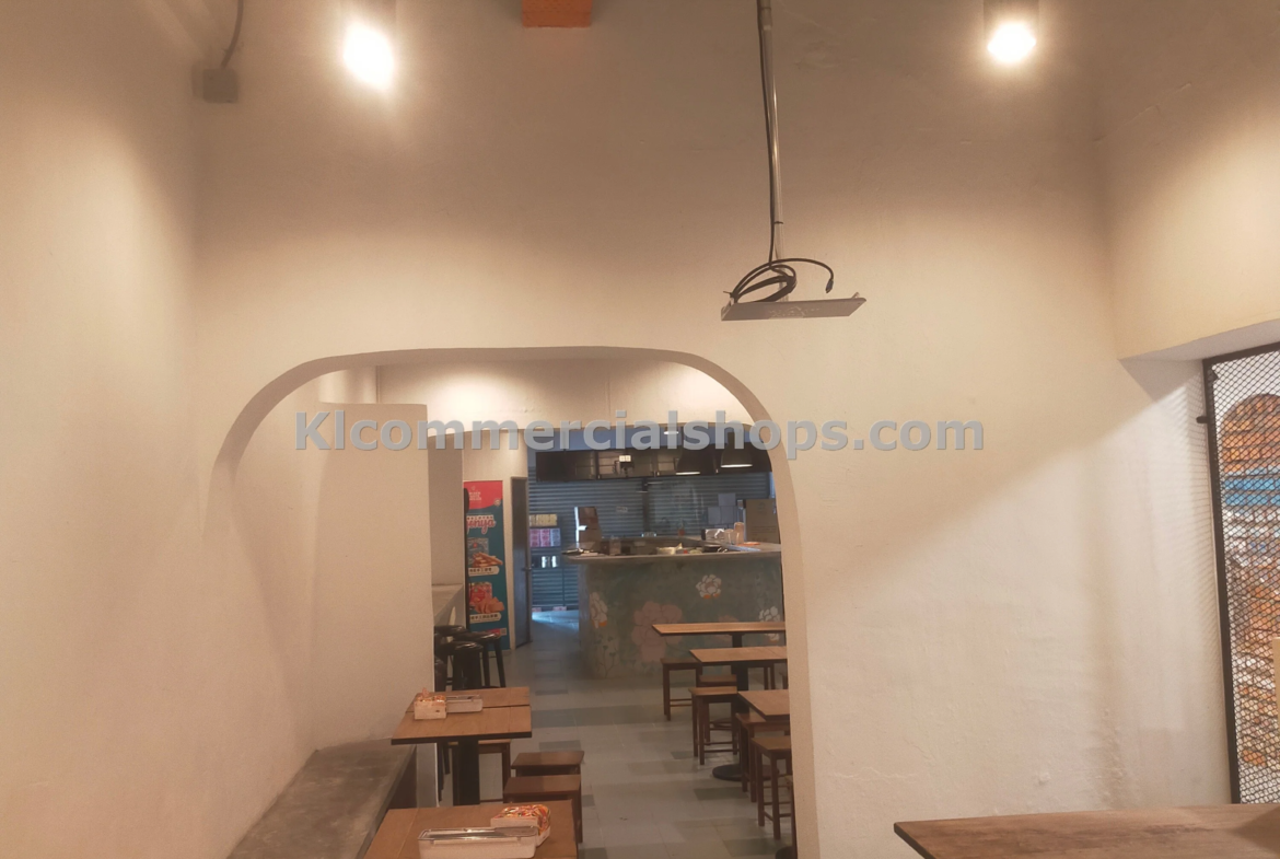 cafe for rent Petaling Street — Bar Counter Area