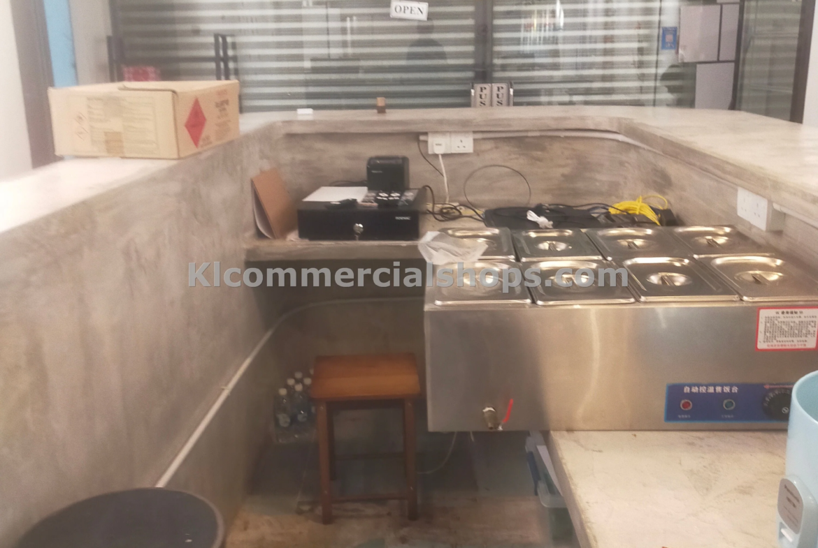 cafe for rent Petaling Street — Kitchen Food Prep Area