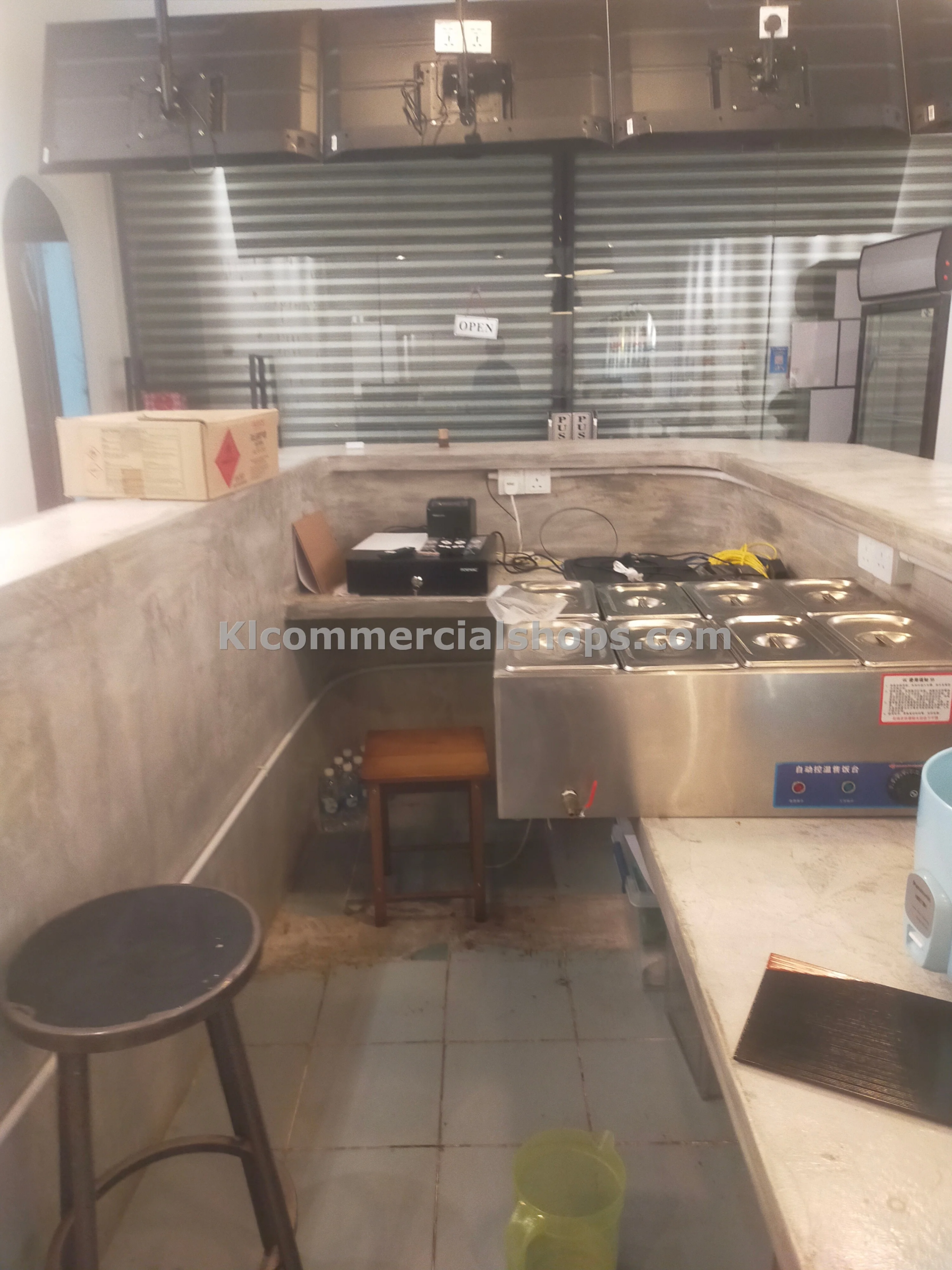 cafe for rent Petaling Street — Kitchen Food Prep Area