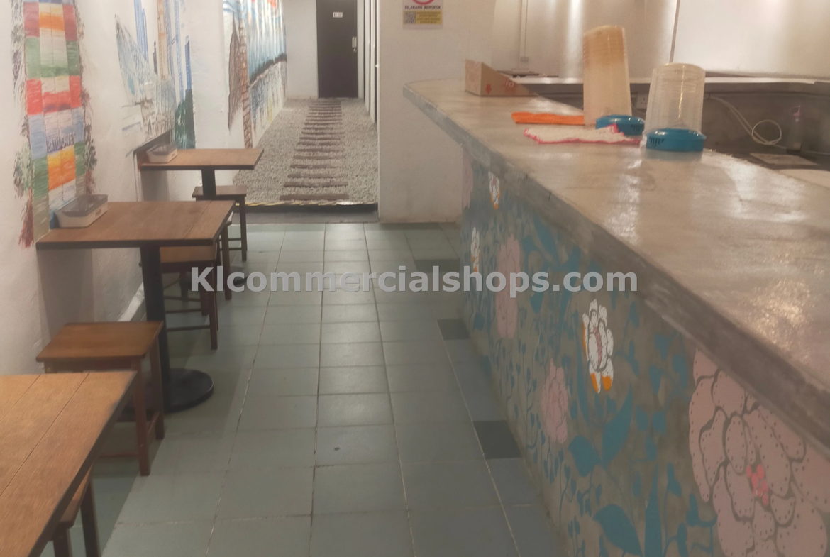 cafe for rent Petaling Street — Bar Counter Area