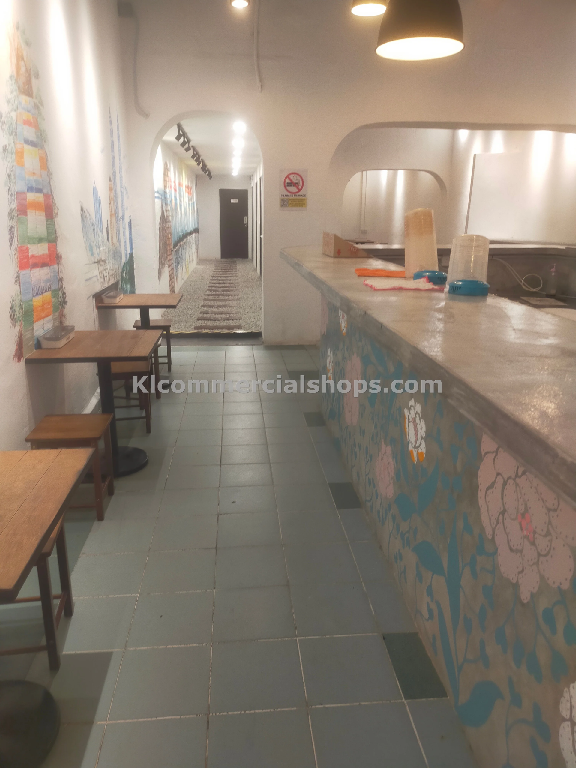 cafe for rent Petaling Street — Bar Counter Area