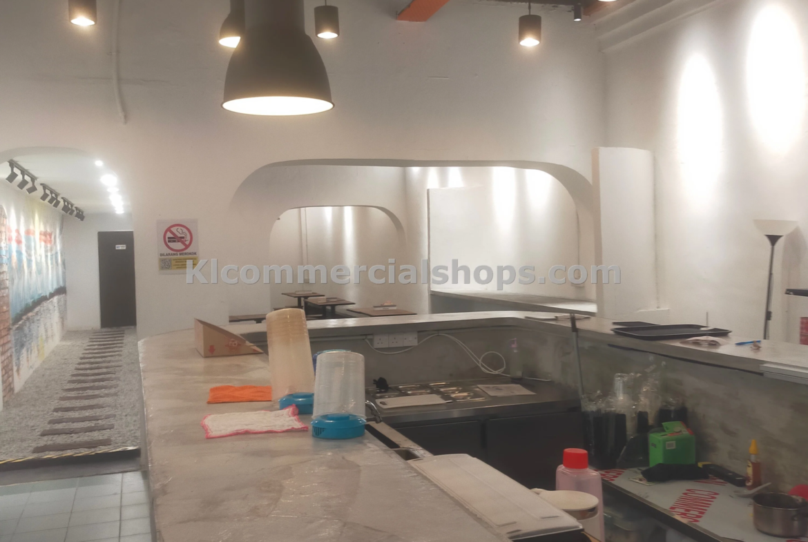 cafe for rent Petaling Street — Bar Counter Area