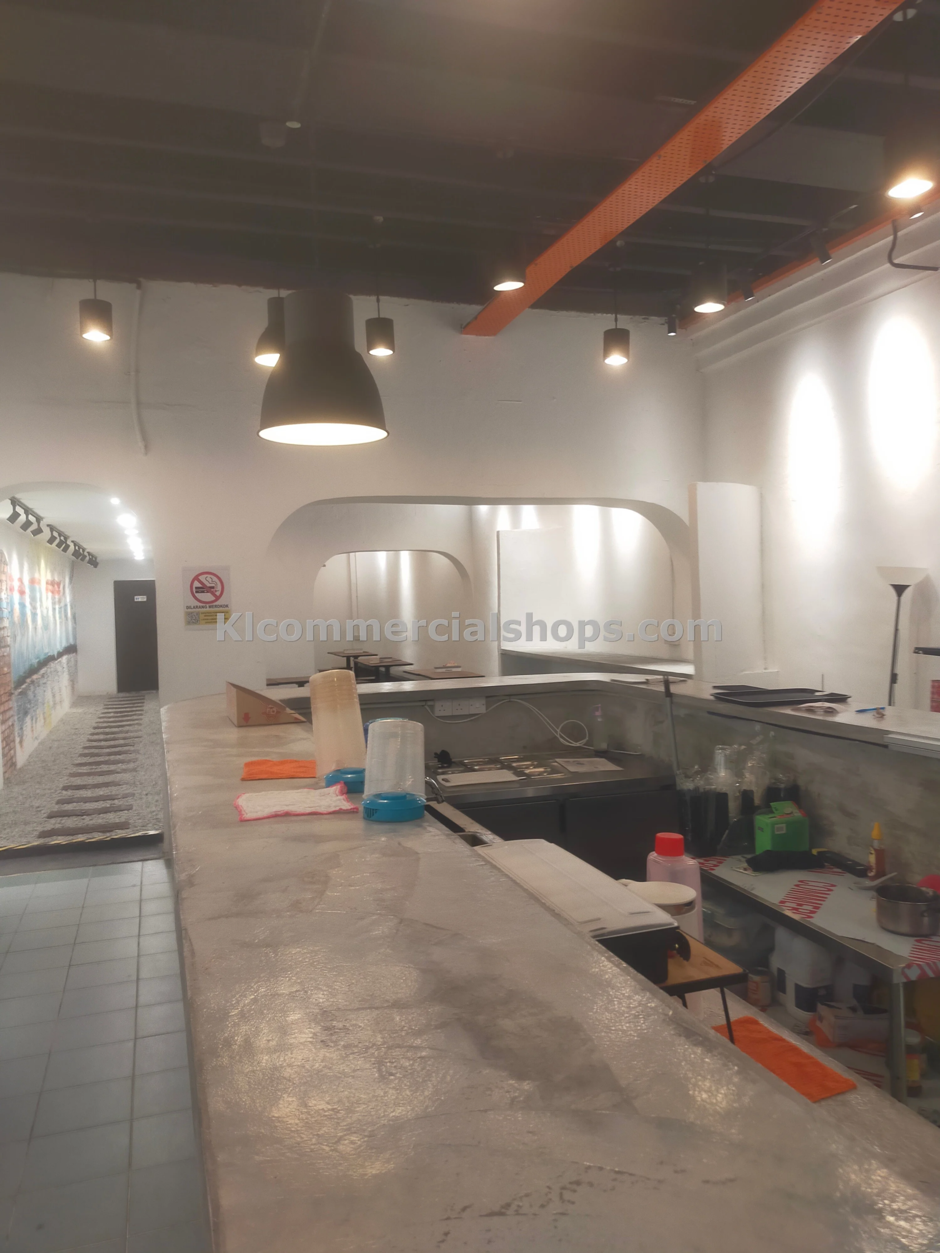 cafe for rent Petaling Street — Bar Counter Area