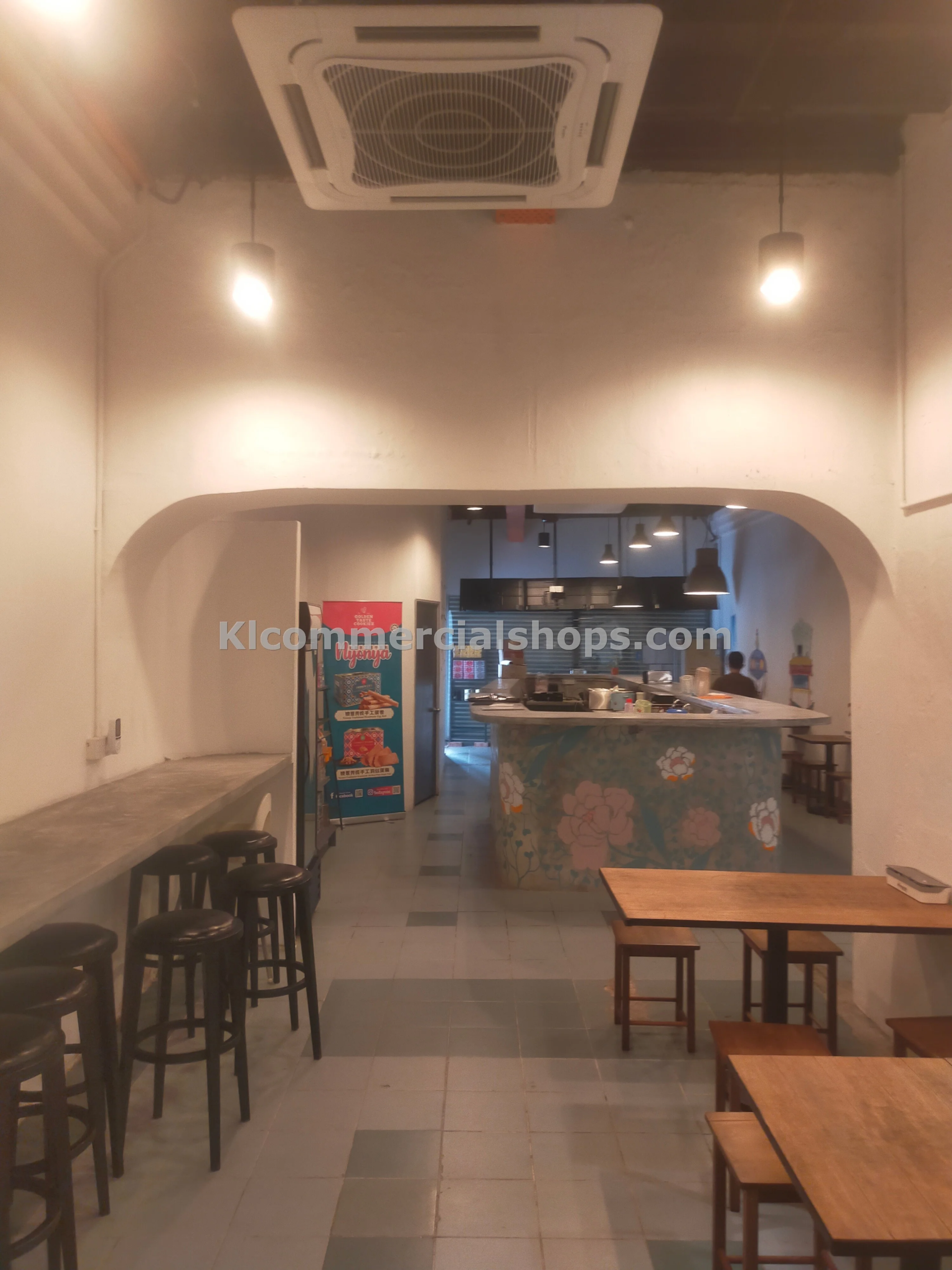 cafe for rent Petaling Street — Ground Floor Interior