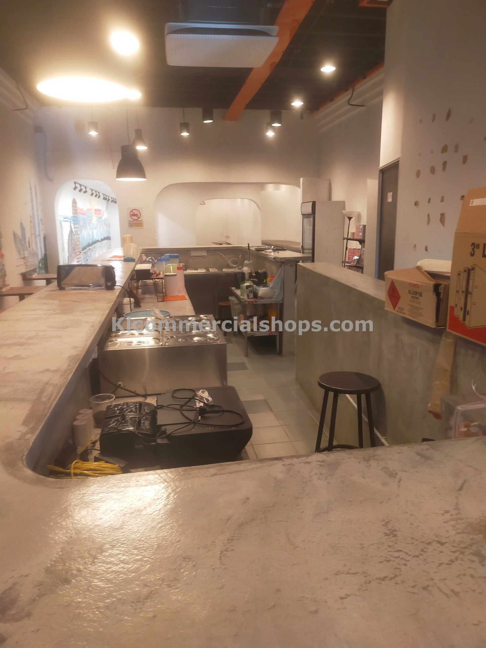 cafe for rent Petaling Street — Ground Floor Dining Area