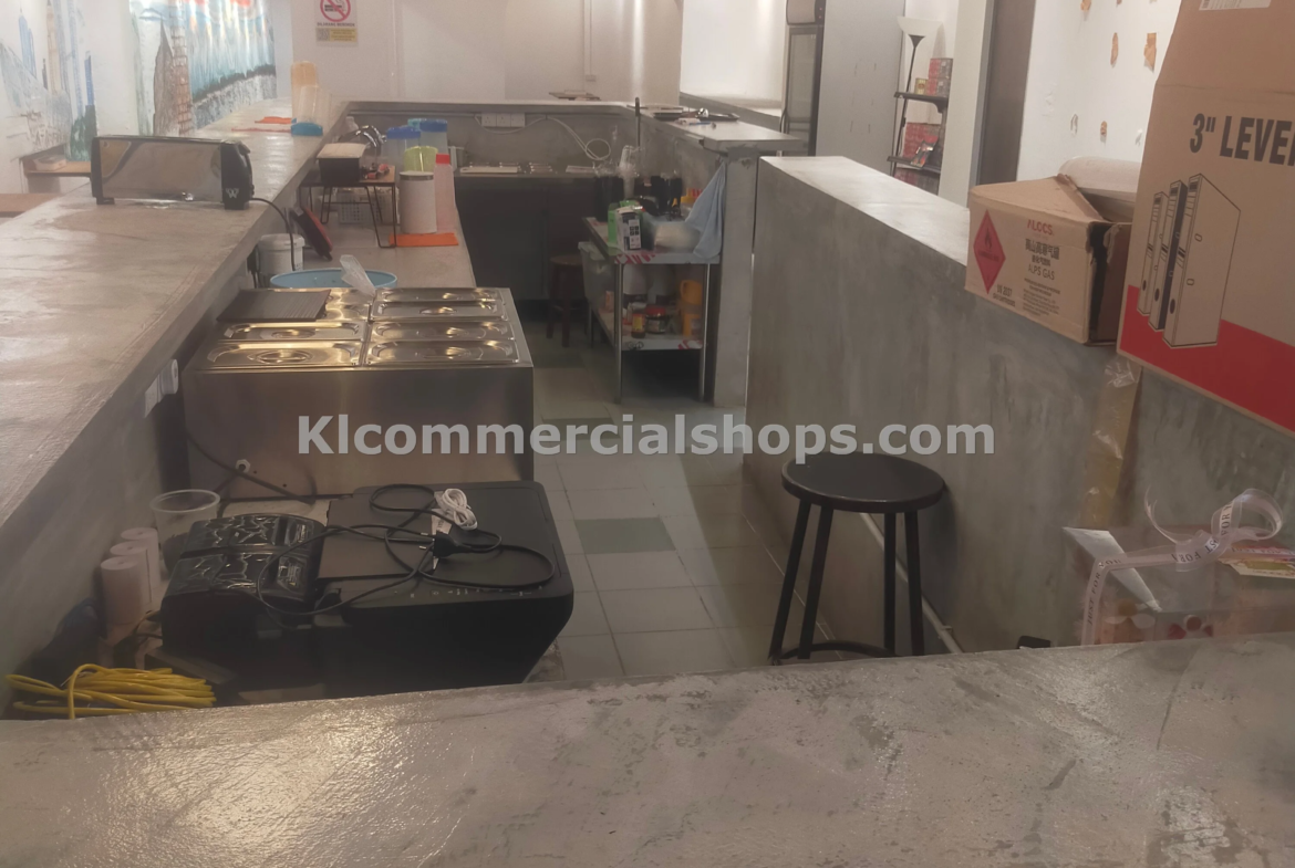 cafe for rent Petaling Street — Exterior Street Frontage View