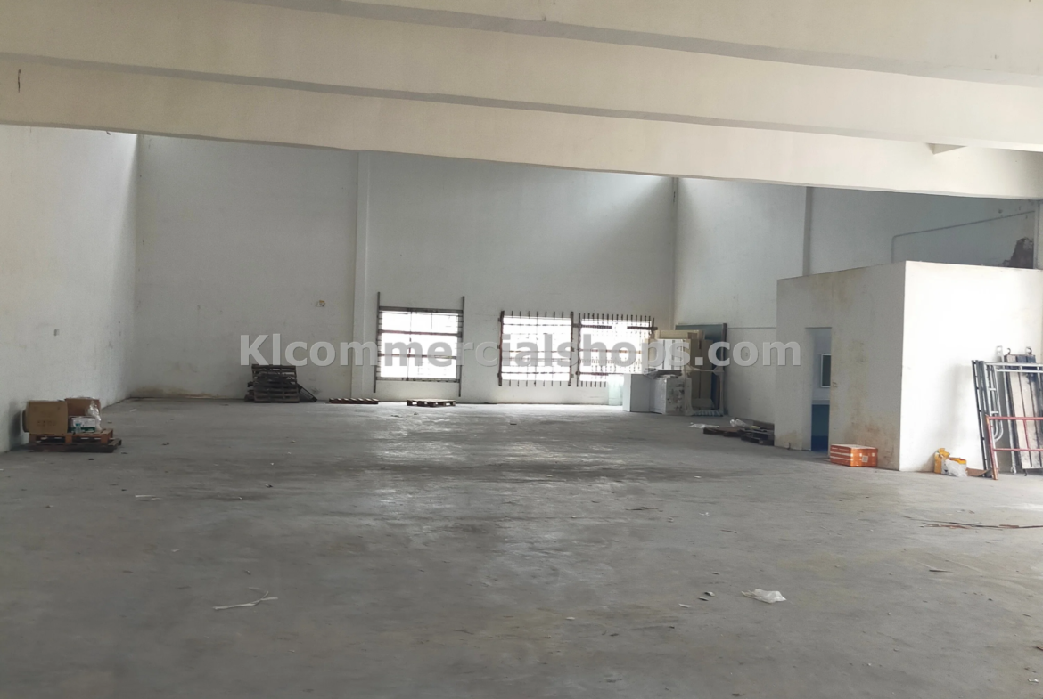 semi d factory for rent Ampang with basement — 20260 Sq Ft With Basement