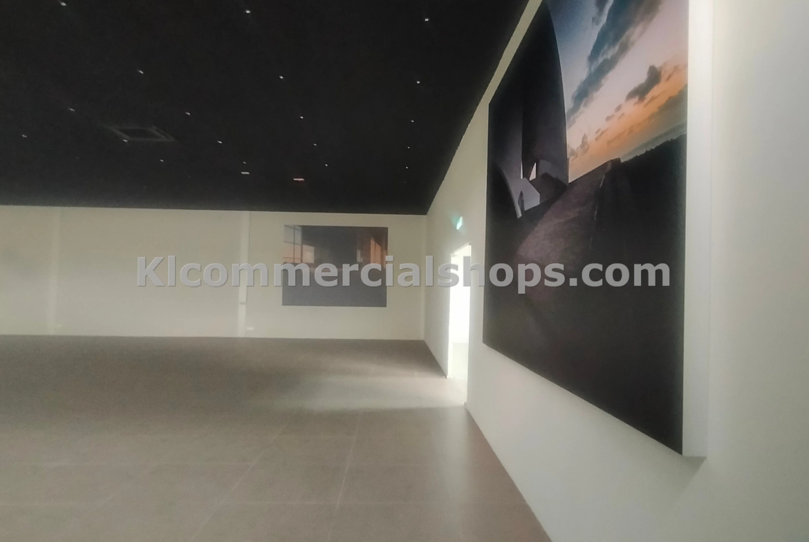 showroom for rent Puchong G Floor 1