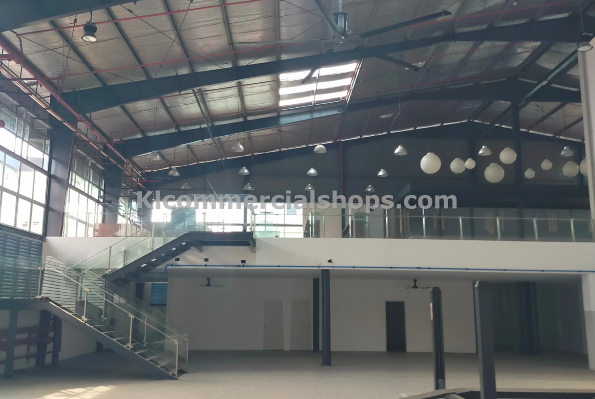 detached factory for rent Shah Alam